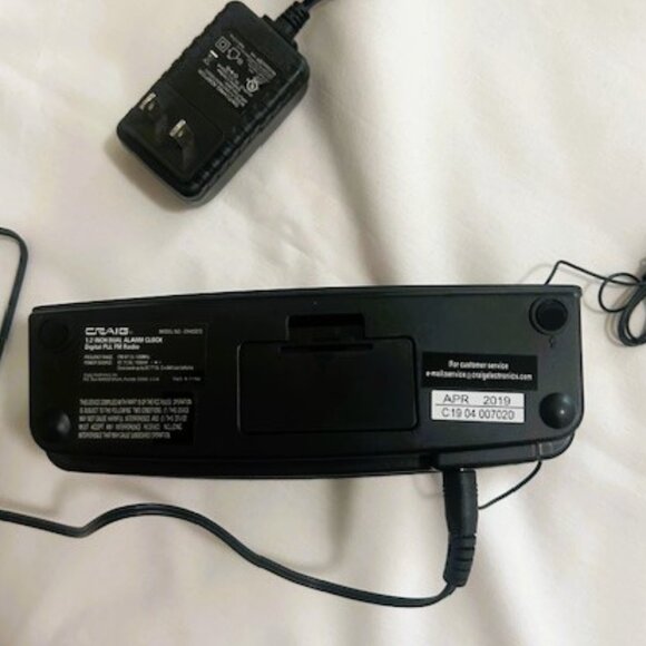 Craig 1.2 in Dual Alarm Clock Digital PLL FM Radio LED Display - Picture 4 of 8